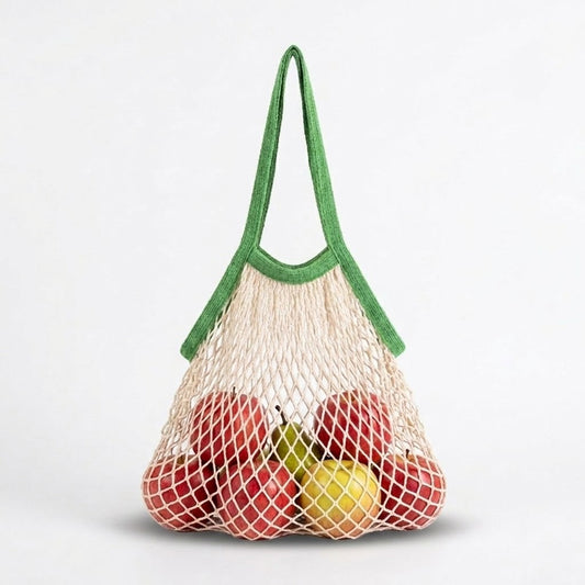Premium Cotton Mesh Grocery Bag