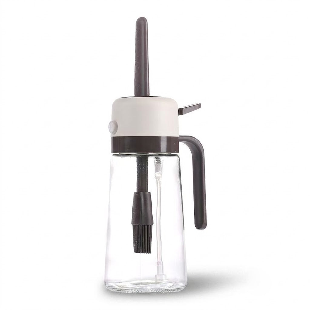 2-in-1 Oil Spray and Brush Dispenser
