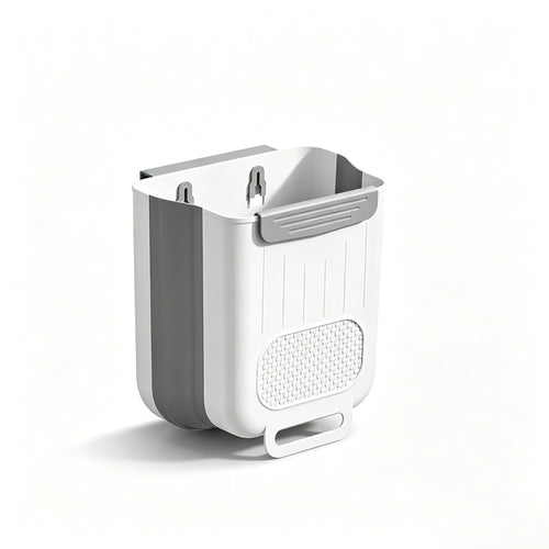 Wall-Mounted Foldable Trash Can