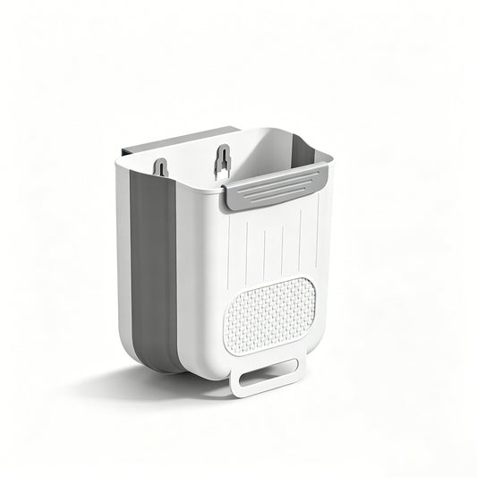 Wall-Mounted Foldable Trash Can